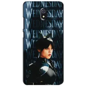 Чохол з картинкою Венсдей на Xiaomi Redmi 8A (Вендсдей з ушками)