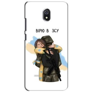 Патриотический Чехол для Xiaomi Redmi 8A (Верим в ЗСУ)