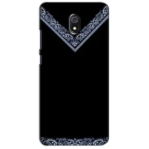 Силиконовый Чехол на Xiaomi Redmi 8A (Воротник вышиванки)