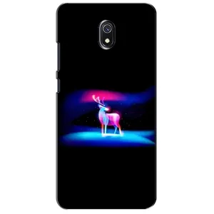 Силіконовий бампер з картинкою звірів для Xiaomi Redmi 8A (Яскравий олень)