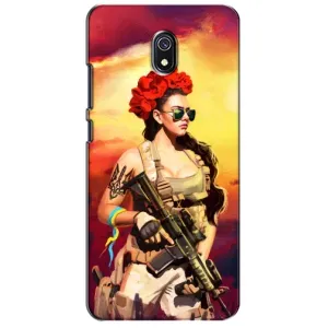 ЗСУ Чехлы (TPU) для Xiaomi Redmi 8A (Женщина солдат)