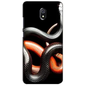 Чохли з зображенням різних тварин на Xiaomi Redmi 8A (Змія)