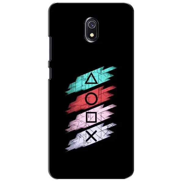 Чехол с рисунком «Значки Sony» для Xiaomi Redmi 8A Чехол с рисунком «Значки Sony» для Xiaomi Redmi 8A