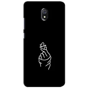 Чехлы (Знак сердечка) на Xiaomi Redmi 8A (Знак Сердечка)