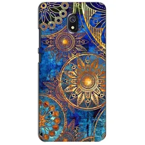 Чехлы со смыслом для Xiaomi Redmi 8A (Золотые узоры)