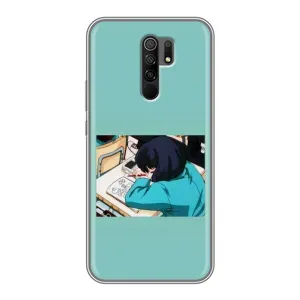 Чехол с персонажами АНИМЕ на Xiaomi Redmi 9 (Аканэ Тэндо)