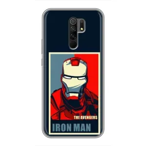 Чохол Супергерой Залізна Людина на Xiaomi Redmi 9 (Art Iron man)