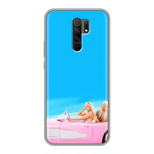 Силіконовый Чохол Барбі фільм на Xiaomi Redmi 9 (Барбі і Кен)