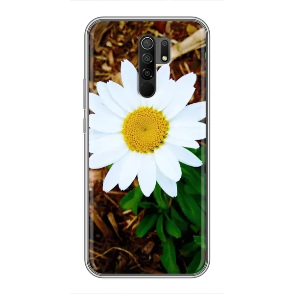 Чехол с рисунком «Белая ромашка» для Xiaomi Redmi 9 Чехол с рисунком «Белая ромашка» для Xiaomi Redmi 9