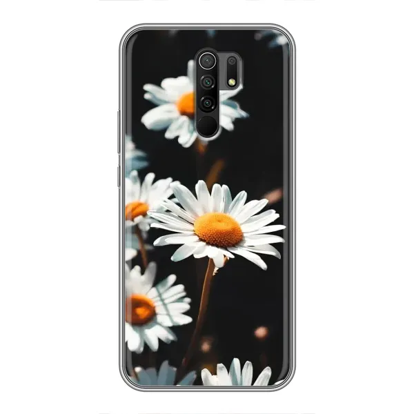 Чехол с рисунком «Белые ромашки» для Xiaomi Redmi 9 Чехол с рисунком «Белые ромашки» для Xiaomi Redmi 9