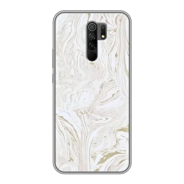 Чехол с рисунком «белый мрамор» для Xiaomi Redmi 9 Чехол с рисунком «белый мрамор» для Xiaomi Redmi 9