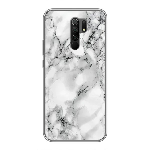 Чехол с рисунком «Белый мрамор» для Xiaomi Redmi 9 Чехол с рисунком «Белый мрамор» для Xiaomi Redmi 9