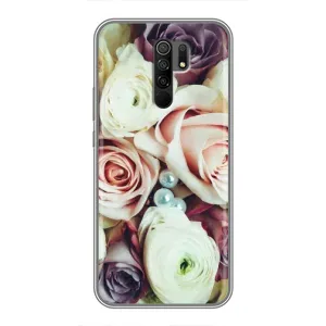 Чехлы с принтом Розочки для Xiaomi Redmi 9 (Букет РОЗ)