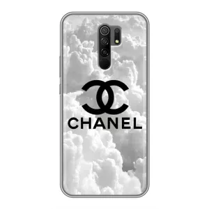 Чехол с Брендами одежды на Редми 9 (CHANEL)