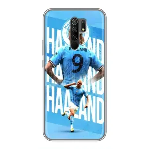 Чохли з принтом на Xiaomi Redmi 9 Футболіст (Erling Haaland)