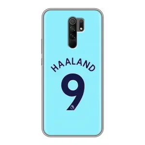 Чохли з принтом на Xiaomi Redmi 9 Футболіст (Ерлінг Холанд 9)