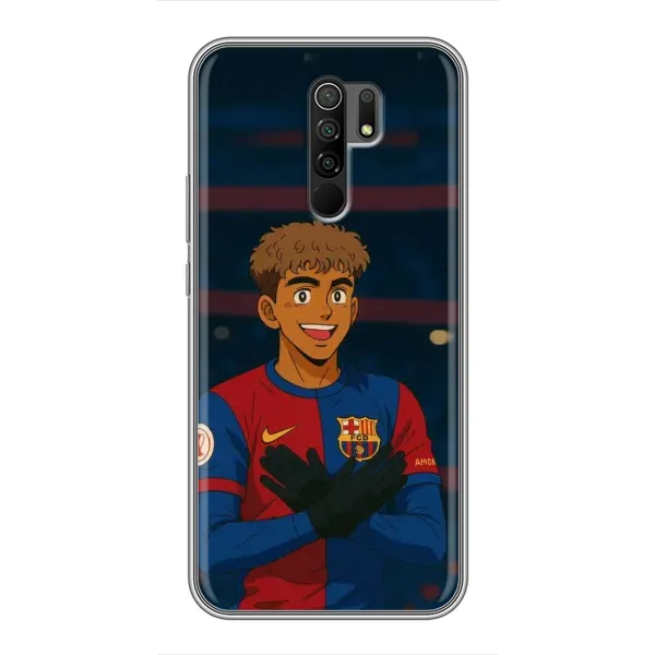 Чехол с рисунком «Футболист Ямаль» для Xiaomi Redmi 9 Чехол с рисунком «Футболист Ямаль» для Xiaomi Redmi 9