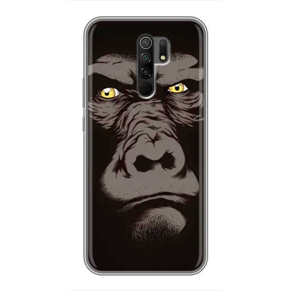 Чехол с рисунком «Горилла» для Xiaomi Redmi 9 Чехол с рисунком «Горилла» для Xiaomi Redmi 9