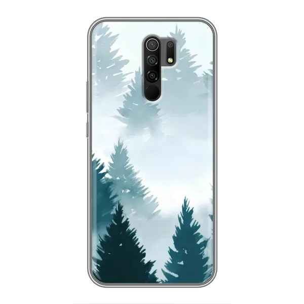 Чехол с рисунком «Горный лес» для Xiaomi Redmi 9 Чехол с рисунком «Горный лес» для Xiaomi Redmi 9