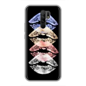 Чохол Стильні дівчата на Xiaomi Redmi 9 (Губи)