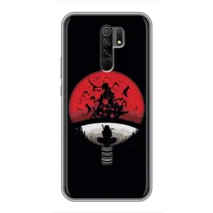 Чехлы с картинкой Итачи Учиха на Xiaomi Redmi 9 (Итачи на черном)
