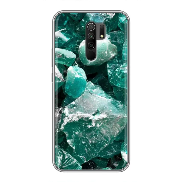 Чехол с рисунком «Изумруд» для Xiaomi Redmi 9 Чехол с рисунком «Изумруд» для Xiaomi Redmi 9