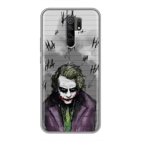 Чехол с рисунком «Joker клоун» для Xiaomi Redmi 9