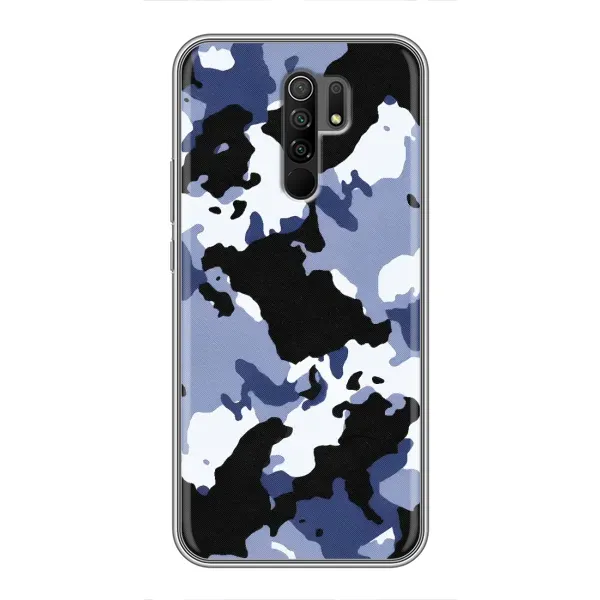 Чехол с рисунком «Камуфляжный Серый» для Xiaomi Redmi 9 Чехол с рисунком «Камуфляжный Серый» для Xiaomi Redmi 9