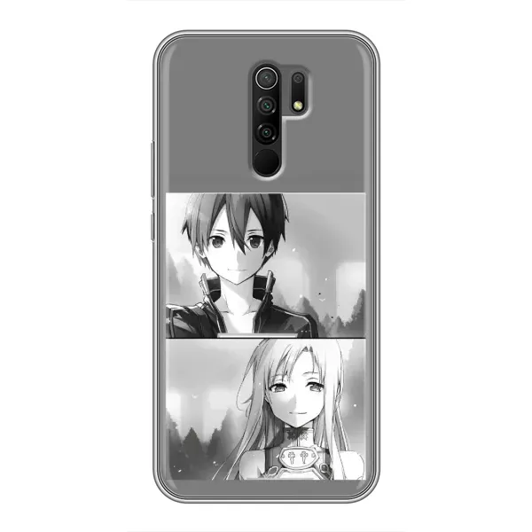 Чехол с рисунком «Кирито-Асуна» для Xiaomi Redmi 9 Чехол с рисунком «Кирито-Асуна» для Xiaomi Redmi 9