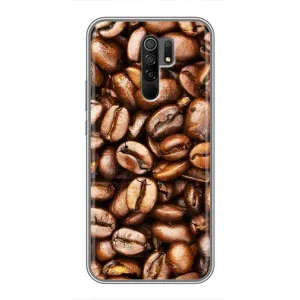 Чохол з зображенням смачної їжі для Xiaomi Redmi 9 (Кава)