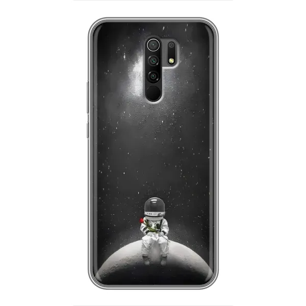 Чехол с рисунком «Космонавт романтик» для Xiaomi Redmi 9 Чехол с рисунком «Космонавт романтик» для Xiaomi Redmi 9