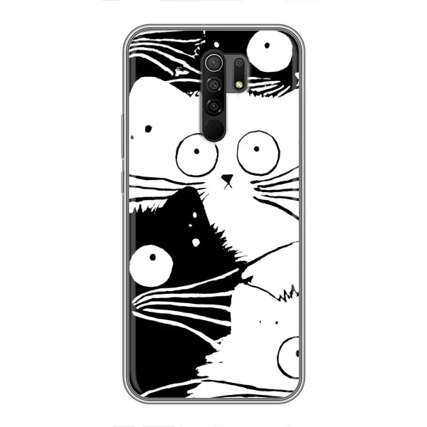 Чехол с рисунком «КОТИКИ» для Xiaomi Redmi 9 Чехол с рисунком «КОТИКИ» для Xiaomi Redmi 9