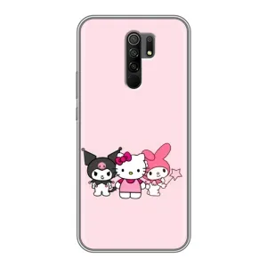 Чехол с персонажем Куроми на Xiaomi Redmi 9 (Куроми Мелоди Китти)