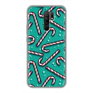 Силиконовый бампер на рождество для Xiaomi Redmi 9