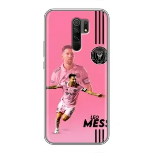 Чохли Лео Мессі в Маямі на Xiaomi Redmi 9 (Лео в Майямі)