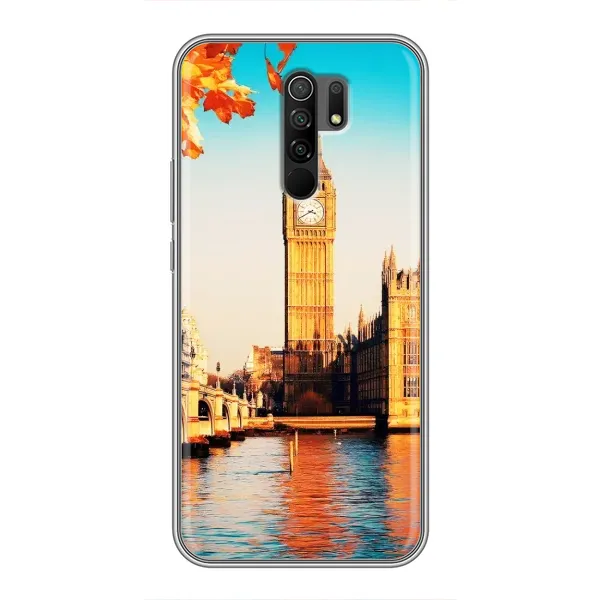 Чехол с рисунком «Летний Лондон» для Xiaomi Redmi 9 Чехол с рисунком «Летний Лондон» для Xiaomi Redmi 9