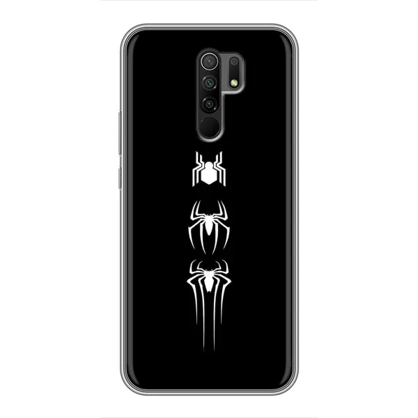 Чехол с рисунком «Лого паука» для Xiaomi Redmi 9 Чехол с рисунком «Лого паука» для Xiaomi Redmi 9