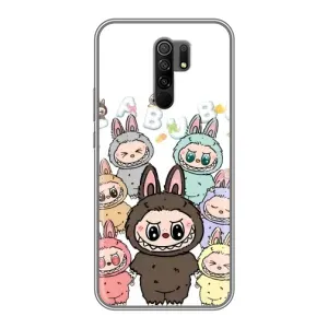 Чехол с принтом Лабубу для Xiaomi Redmi 9