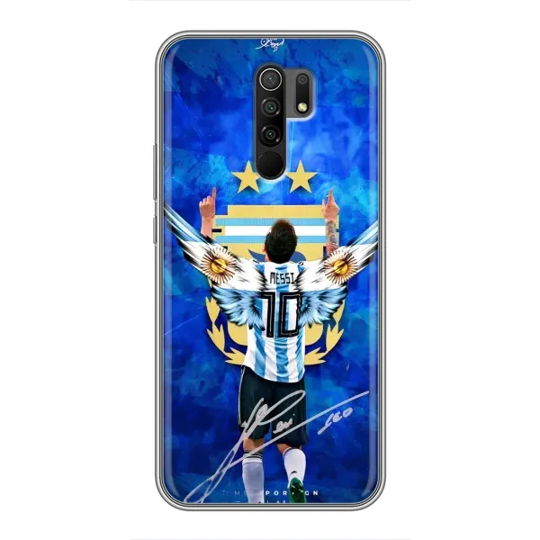 Чехол с рисунком «Месси Аргентина» для Xiaomi Redmi 9 Чехол с рисунком «Месси Аргентина» для Xiaomi Redmi 9