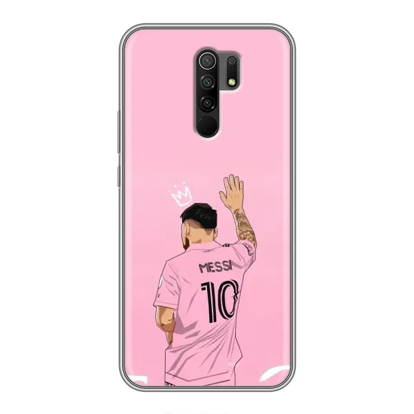 Чехол с рисунком «Месси Маями» для Xiaomi Redmi 9
