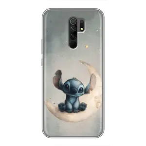 Чехол с рисунком Стич для Xiaomi Redmi 9 (Милый Стич)