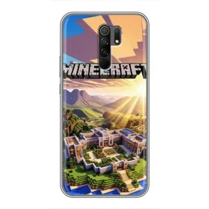 Чехол майнкрафт для Xiaomi Redmi 9 (MINECRAFT)