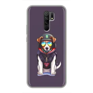 Чехол с принтом Собаки Патрон для Xiaomi Redmi 9 (Модный Патрон)