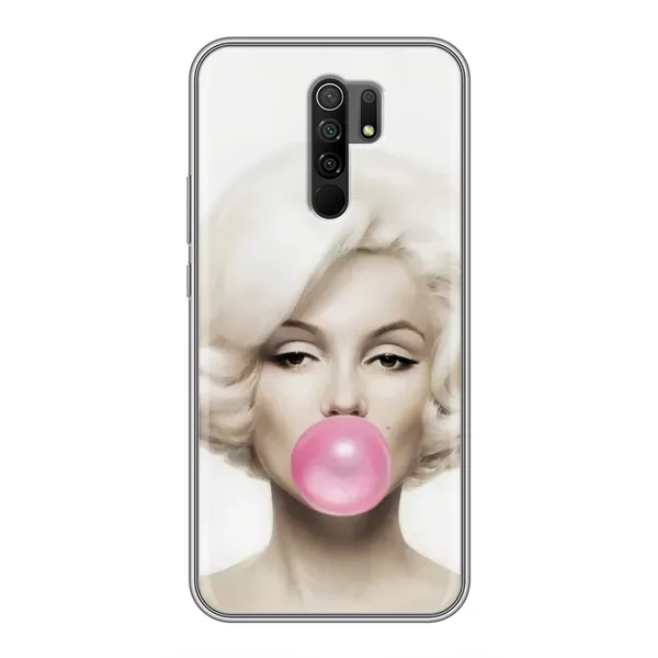 Чехол с рисунком «Монро» для Xiaomi Redmi 9 Чехол с рисунком «Монро» для Xiaomi Redmi 9