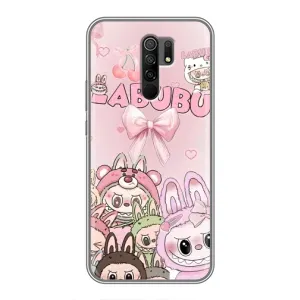 Чехол с рисунком «Монстры Лабубу» для Xiaomi Redmi 9