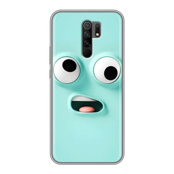 Чехол с рисунком «Забавное мятное лицо» для Xiaomi Redmi 9 Чехол с рисунком «Забавное мятное лицо» для Xiaomi Redmi 9
