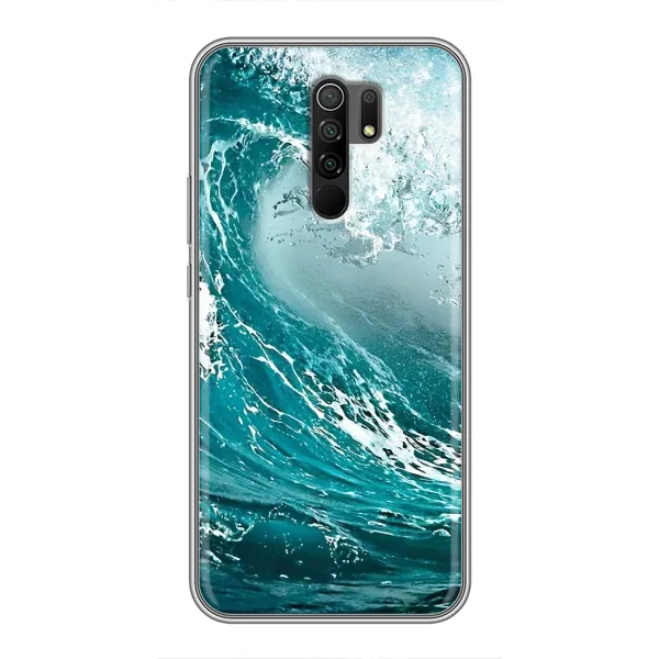 Чехол с рисунком «Морская волна» для Xiaomi Redmi 9 Чехол с рисунком «Морская волна» для Xiaomi Redmi 9