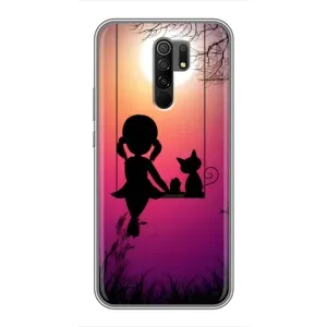 Чохол з малюнком «На гойдалці» для Xiaomi Redmi 9
