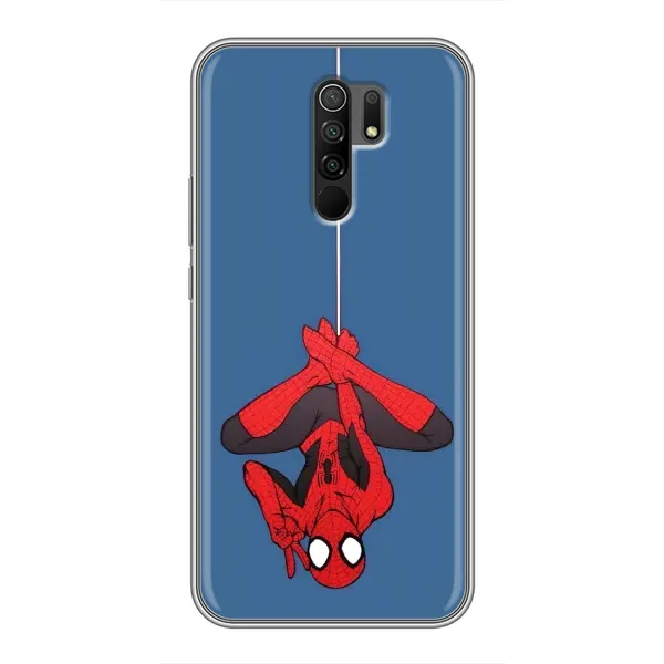 Чехол с рисунком «На паутине» для Xiaomi Redmi 9 Чехол с рисунком «На паутине» для Xiaomi Redmi 9