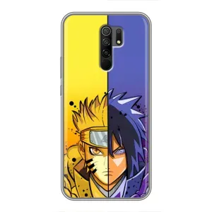 Купить Чохли на телефон з принтом Anime для Xiaomi Redmi 9 (Naruto Vs Sasuke)